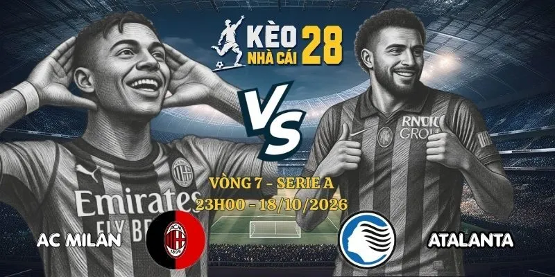 Soi Kèo Nhà Cái AC Milan vs Atalanta - Serie A, 18/10/2026
